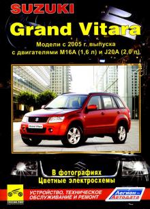 SUZUKI Grand Vitara с 2005 г. Ремонт в цветных фото 