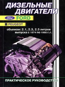Дизельные двигатели PEUGEOT, FORD, с 1974 по 1990 г.