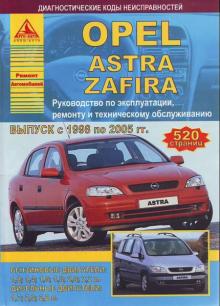 OPEL Astra, Zafira, с 1998 по 2005 г., бензин / дизель