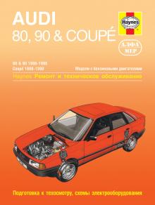 AUDI 80 / 90, Coupe с 1986 по 1990 г., бензин (P132)