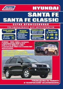 Hyundai SANTA FE c 2000 - 2006 г. / SANTA FE CLASSIC с 2007 г. Серия Профессионал