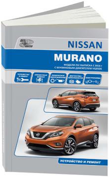 Nissan Murano c 2016 г. Руководство по ремонту 