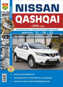 Nissan Qashqai c 2014 г. Руководство по ремонту в черно-белых фото. Серия Я ремонтирую сам