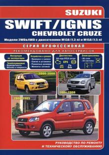 Suzuki Swift 2000-2005 г., Suzuki Ignis 2000-2008 г. Серия Профессионал