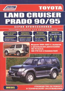 Toyota Land Cruiser 90/ 95 с 1996-2002 г., дизель. Серия Профессионал+ Каталог автозапчастей